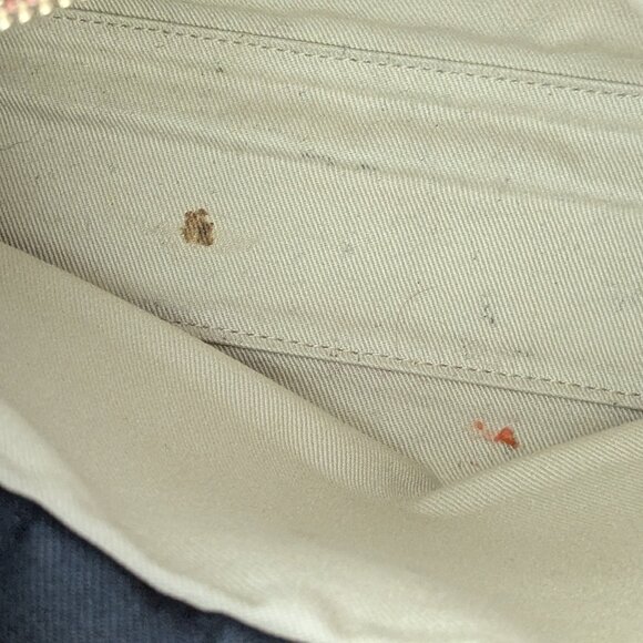 Coach vintage Cavas Leather  Shoulder Bag Crossbody Black Brown - Picture 13 of 16